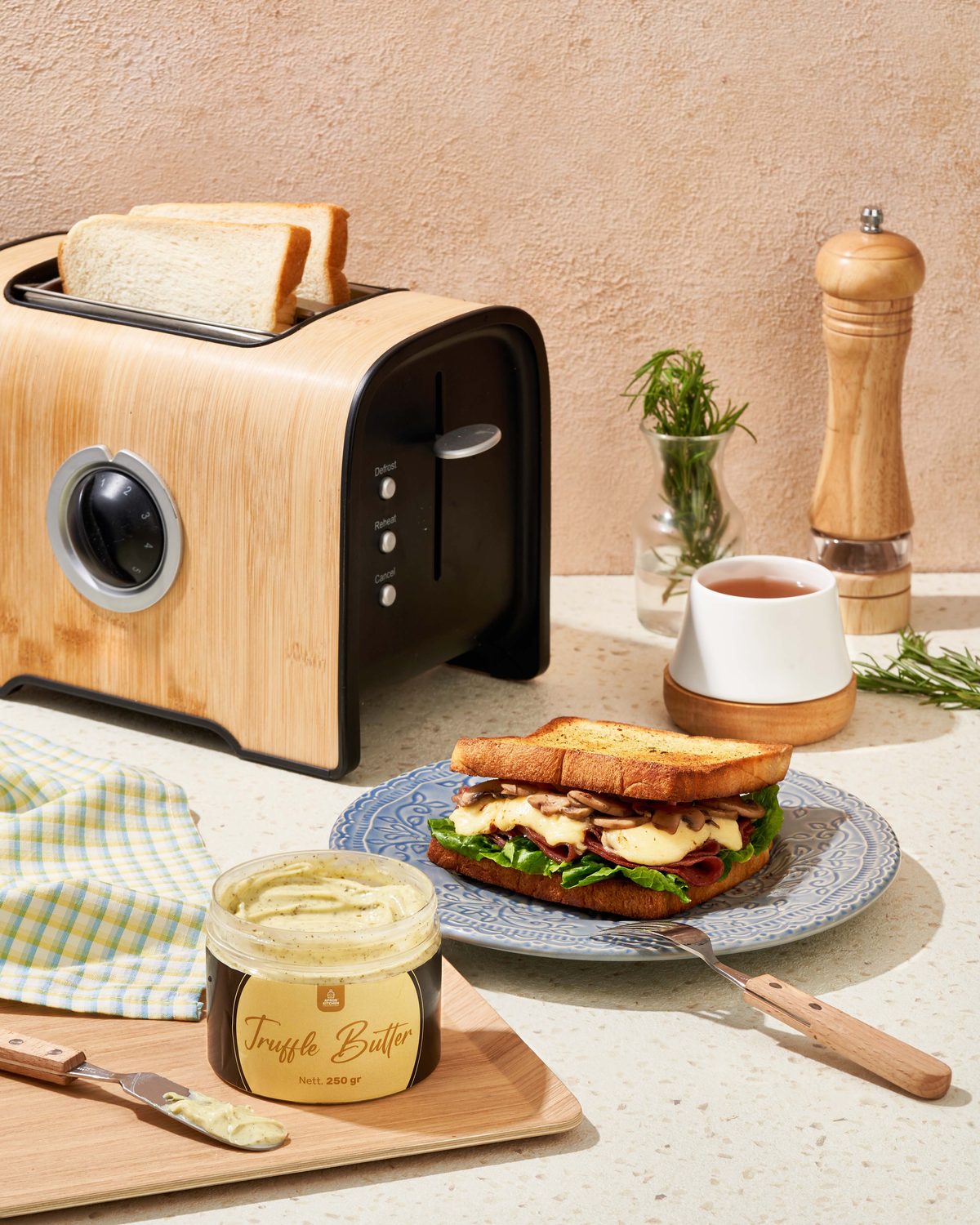 Truffle Butter on toast